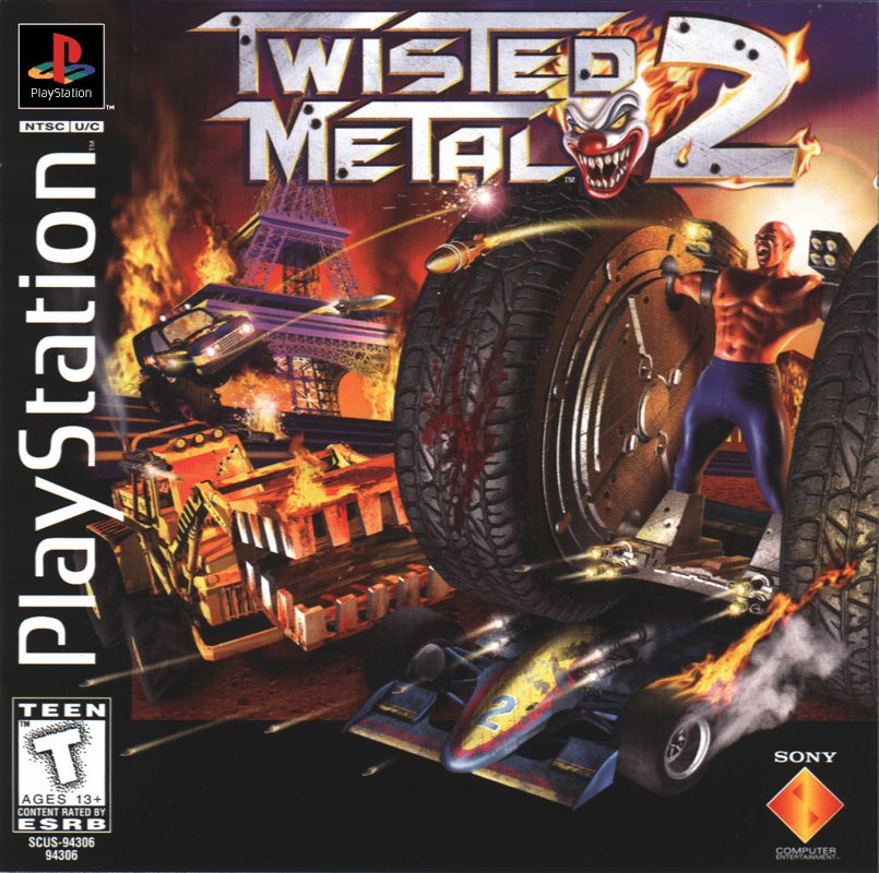 Twisted Metal [Long Box] box art for Playstation